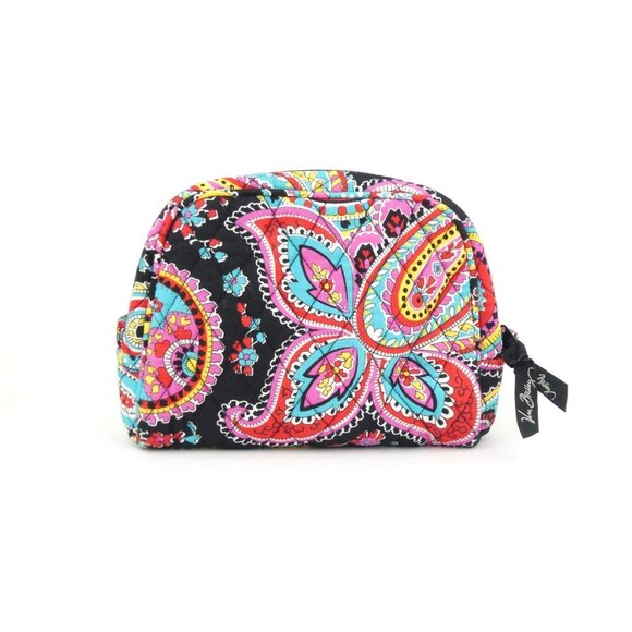 Vera Bradley Parisian Paisley Zip Cosmetic Case - Picture 3 of 9